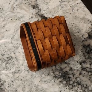 Longaberger graduated open top basket